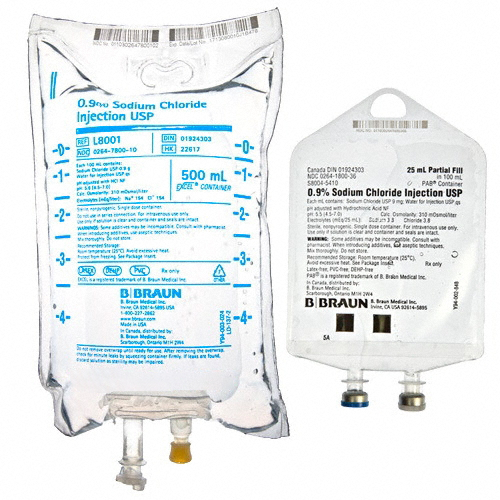 B Braun Medical Sodium Chloride Injection Solutions USP